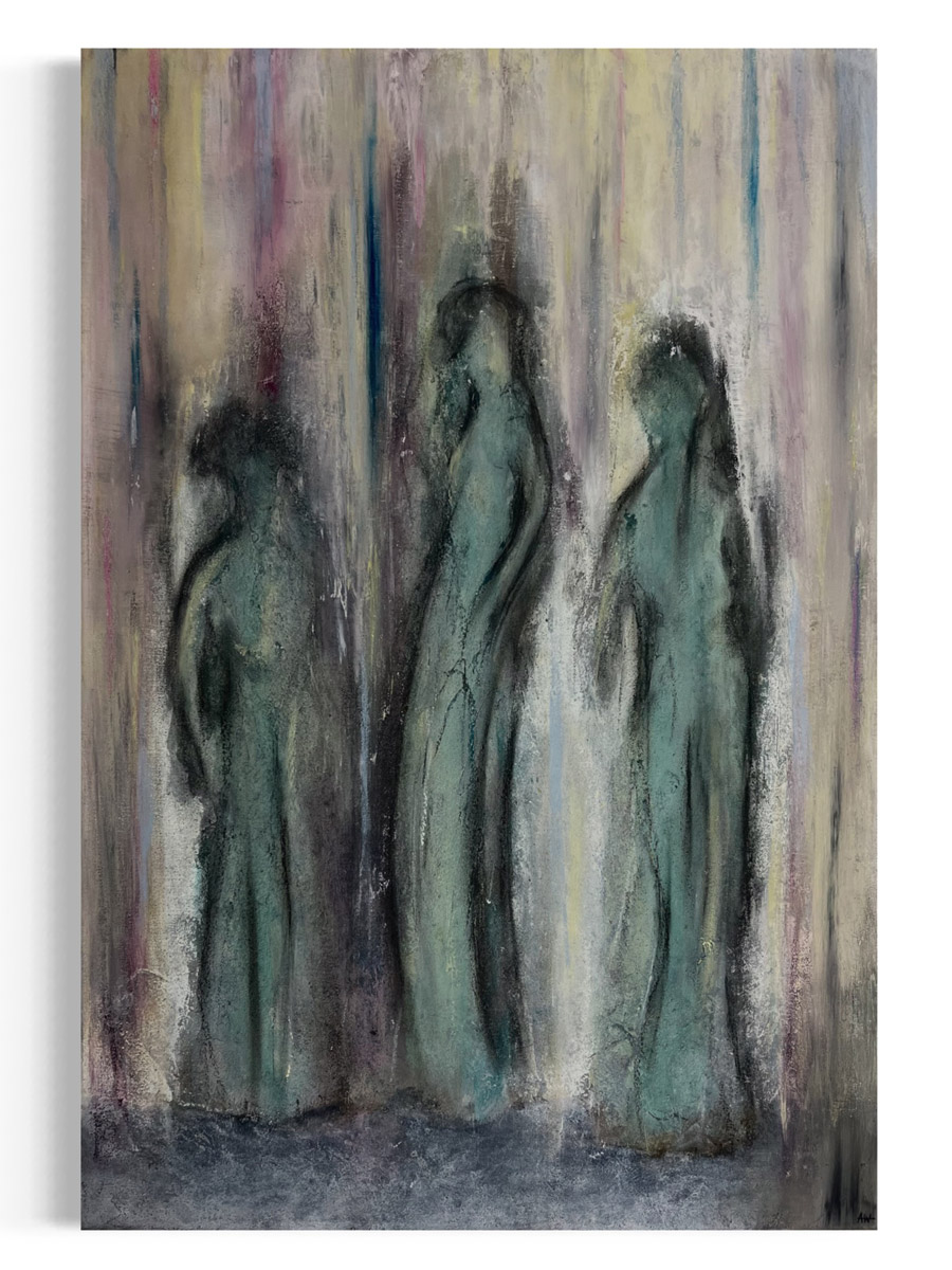 Trio of Souls painting - artwyss.ch